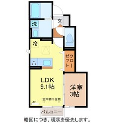 D-ROOM水落町の物件間取画像